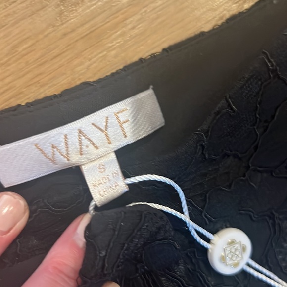 Wayf NWT Lace Cropped Pants Small - Picture 4 of 6